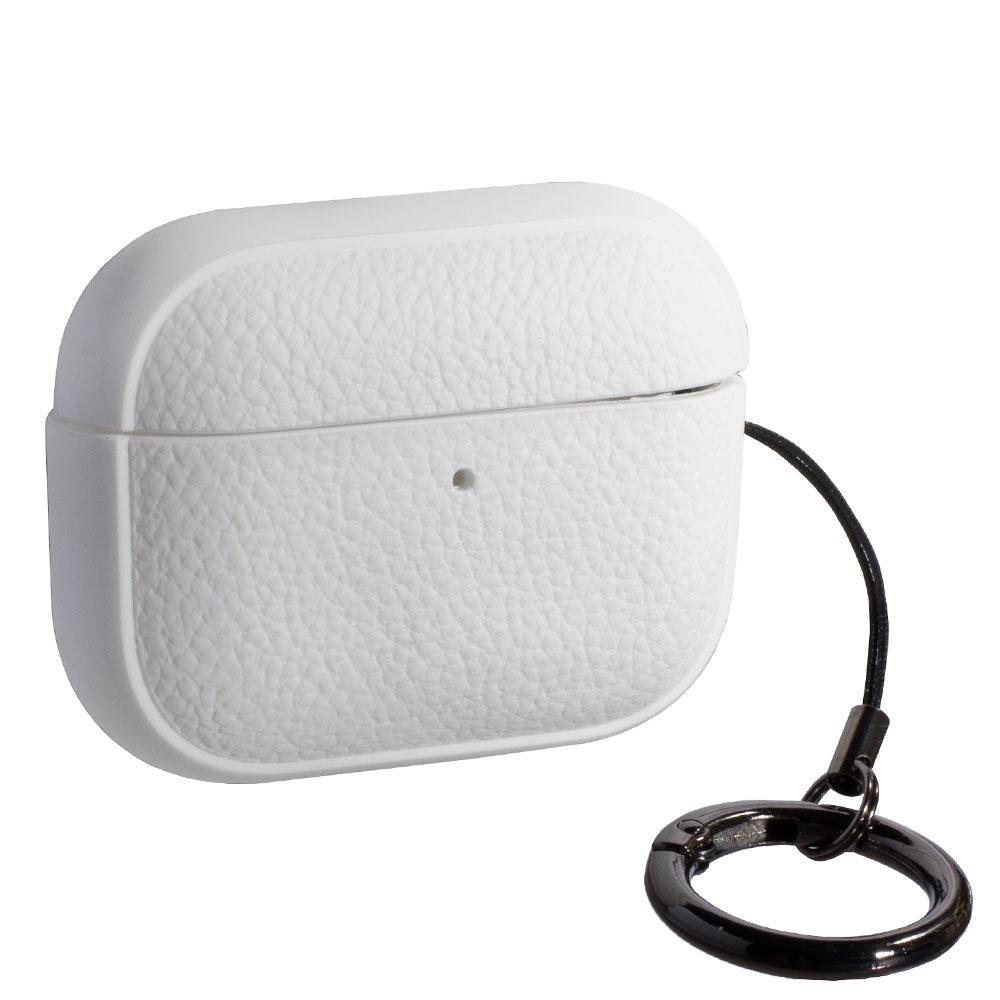 Чохол для AIRPODS PRO 3 Leather Case (White)