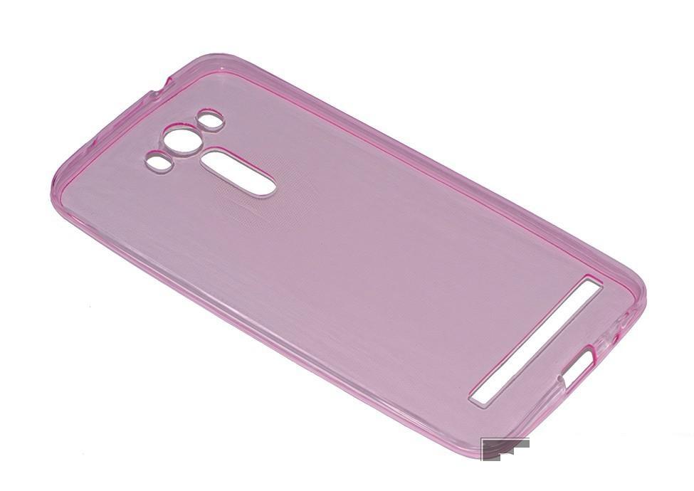 Накладка TPU Сrystal для Asus ZenFone 2 Laser ZE550KL Рожева