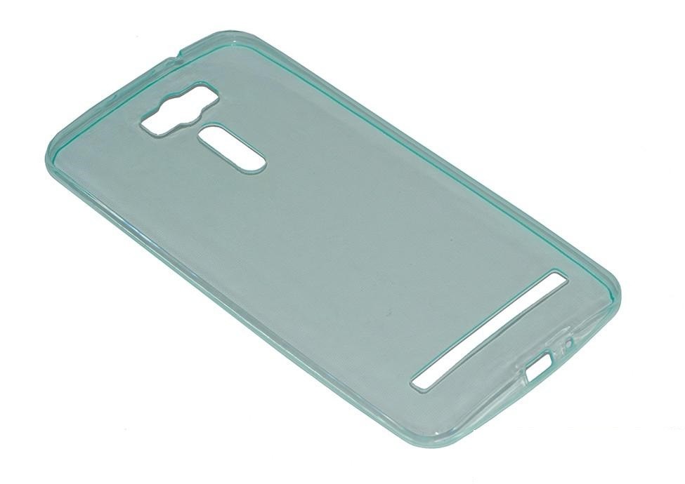 Накладка TPU Сrystal для Asus ZenFone 2 Laser ZE601KL Бірюзова-0