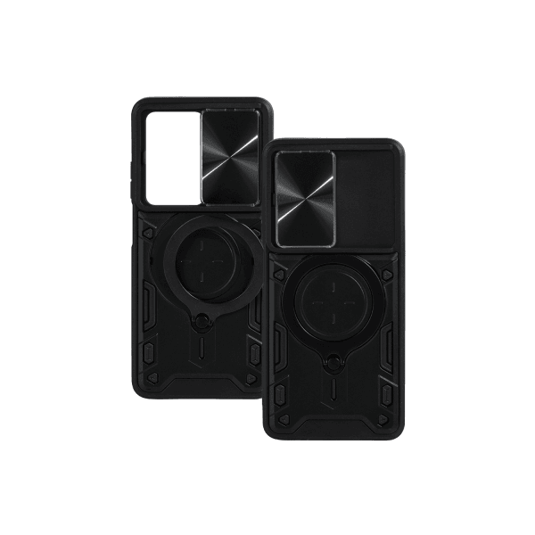 Чохол Protective Stand Case для Oppo A5 2025 (Black)-0