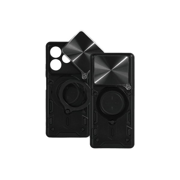 Чохол Protective Stand Case для OPPO A5 Pro 5G  (Black)-0