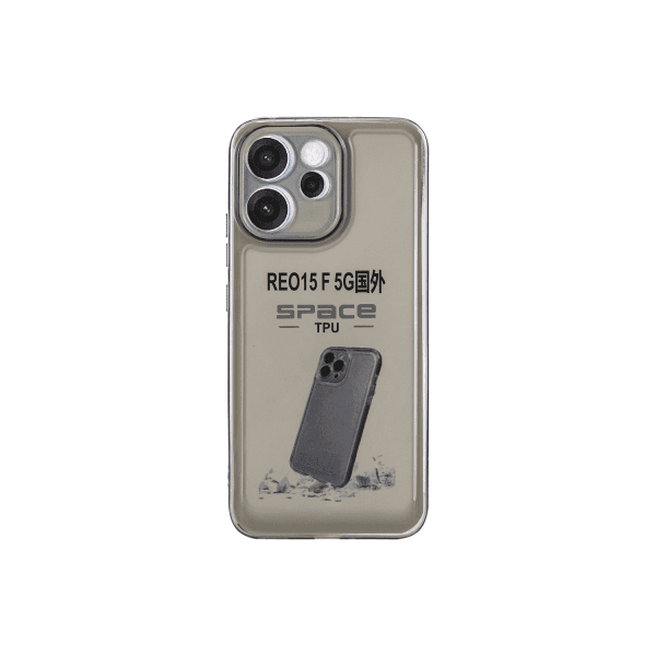 Накладка Space TPU для OPPO Reno 15F / 14F сіра