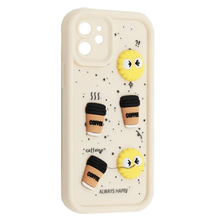 Чохол Pretty Toys для IPhone 11  (White/Always Happy)-0