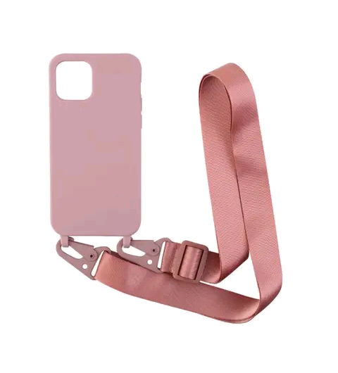 Накладка Strap для  iPhone 11 (Pink sand)-0