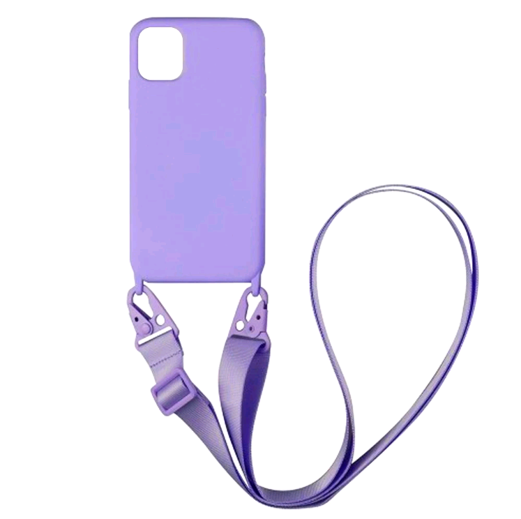 Накладка Strap для  iPhone 11 (Light purple)-0