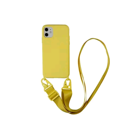 Накладка Strap для  iPhone 11 (Yellow)-0