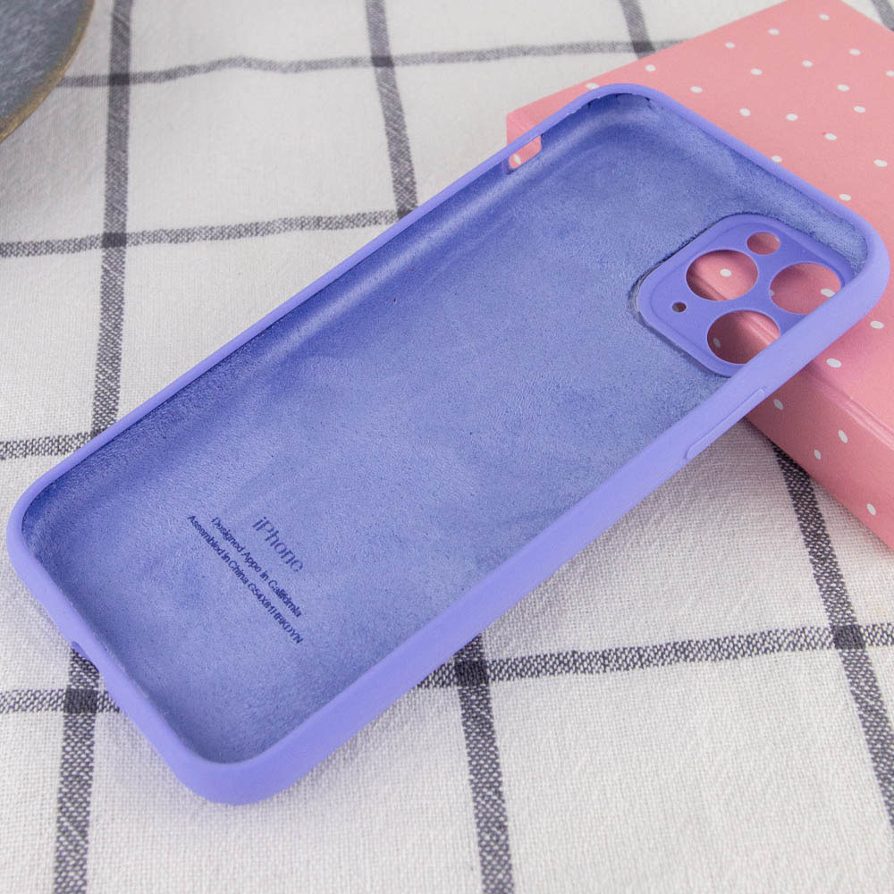 Silicone Case Full Camera Protective (AA) для iPhone 12 Pro (6.1") (Dasheen)-1