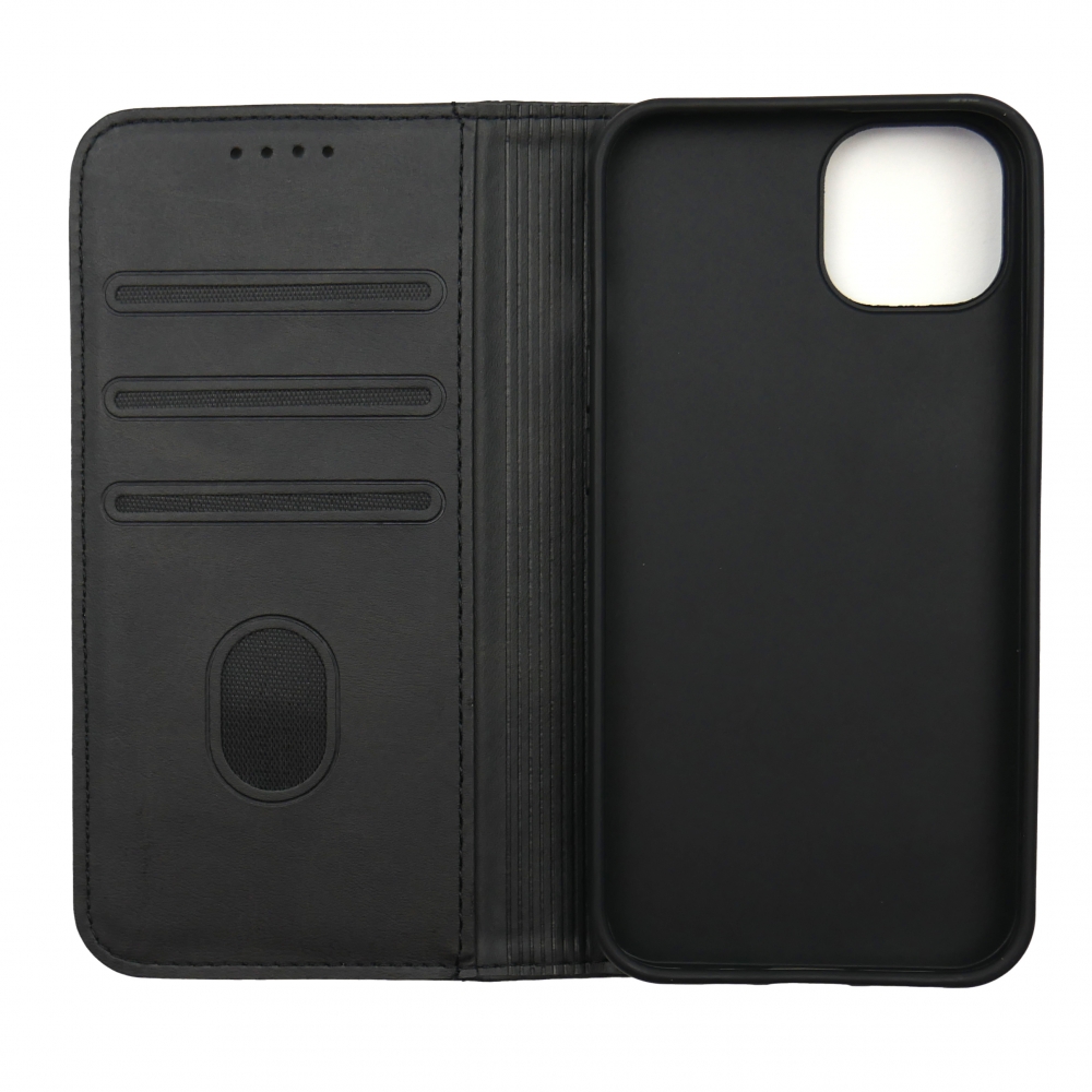 Книжка Black TPU Magnet для Iphone 13 Pro Max чорна-1