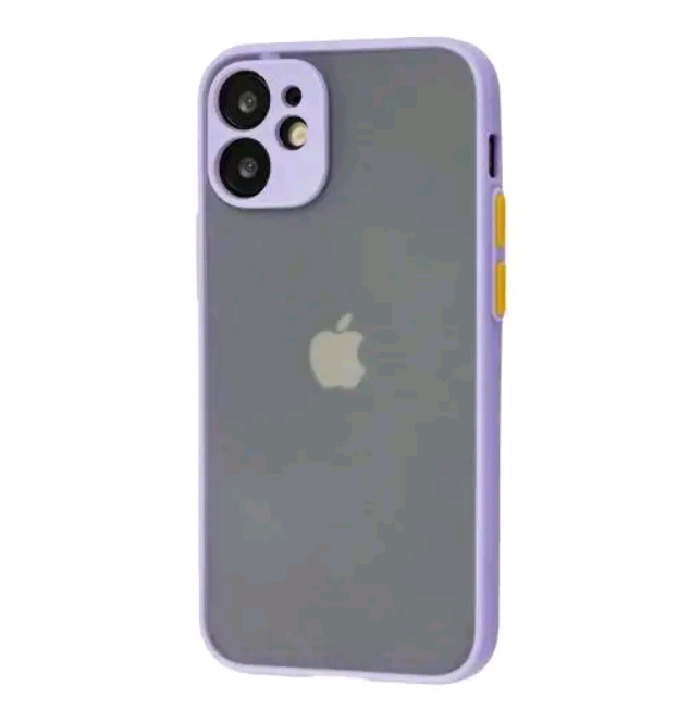 Накладка Totu Gingle Camera для IPhone 12 Mini  фіолетова-0