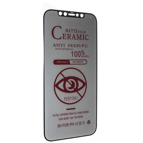 Гнучке скло Ceramic PRIVACY MATTE для iPhone 12/12 Pro матове-0