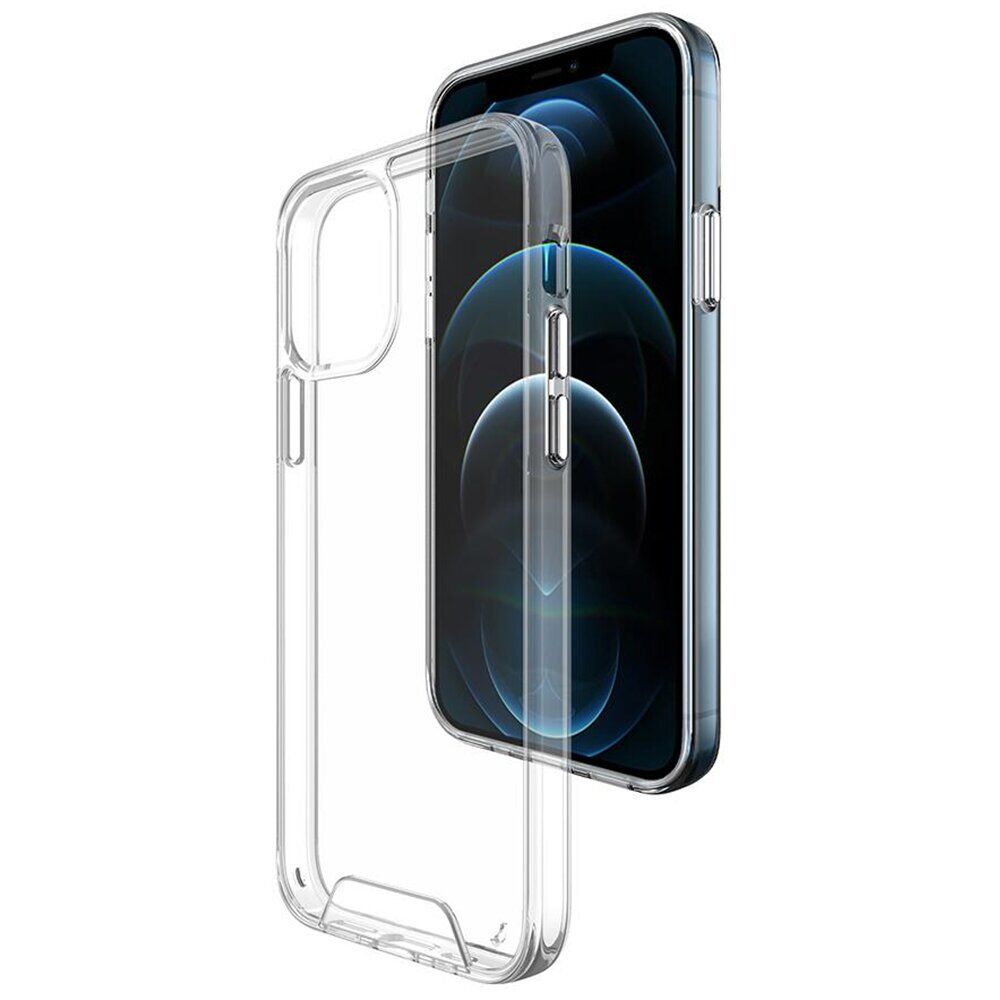 Накладка Space Collection для IPhone 12 (прозора)-0