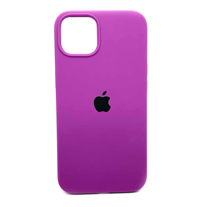 Silicone Case Full Protective (AA) для iPhone 13 (Grape)-0