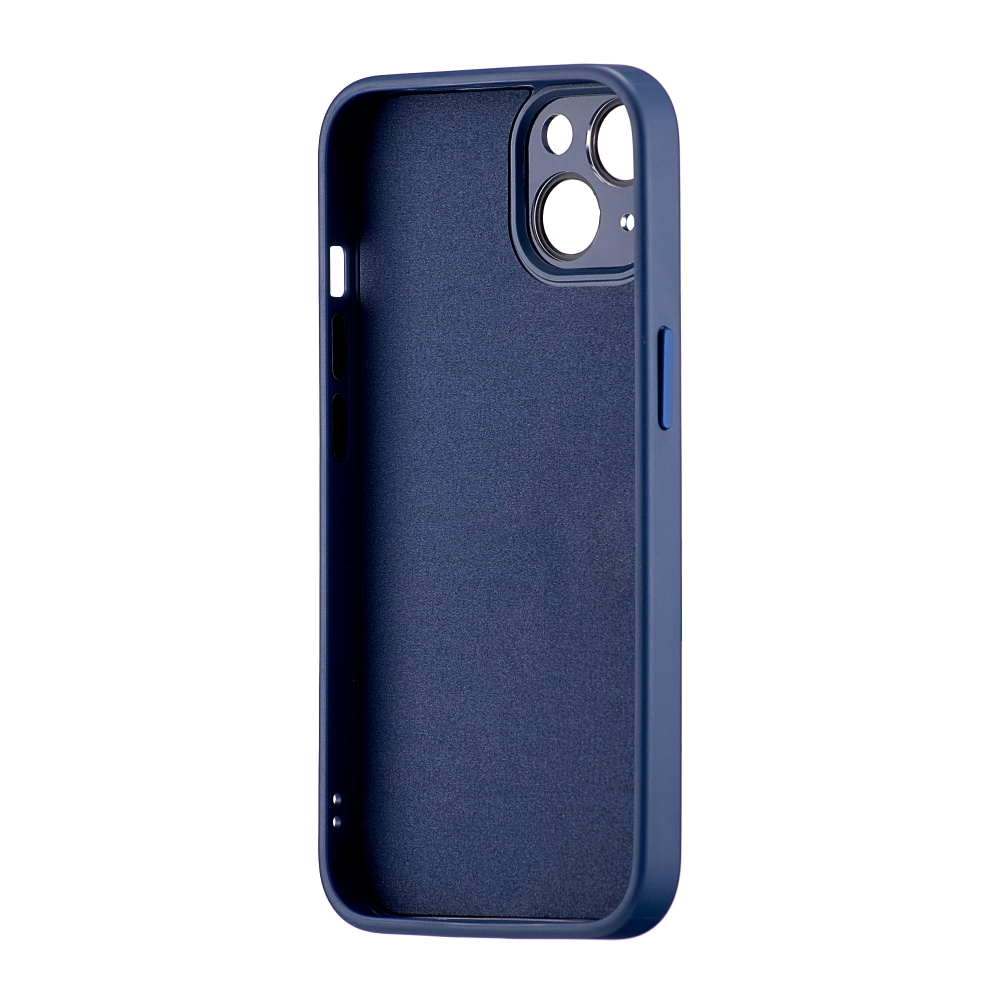 Накладка Glitter Marble Case для Iphone 15 (Dark blue)-1