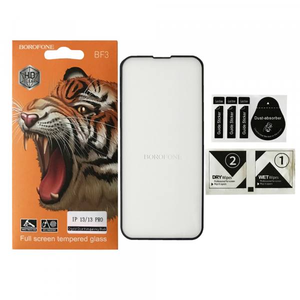 Захисне скло BOROFONE для iPhone 14 Pro Max  black-0