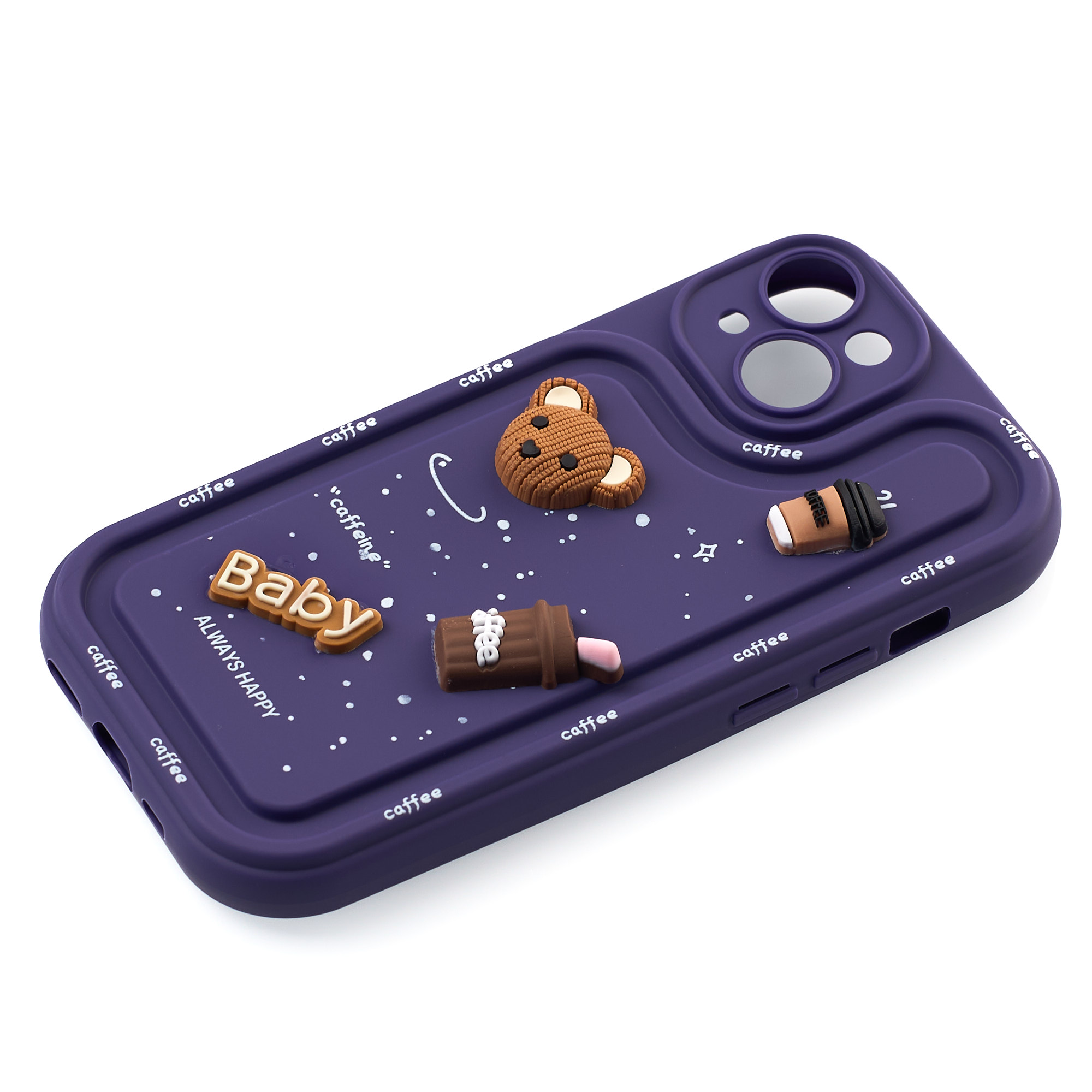 Чохол Pretty Toys для IPhone 14 (Purple/baby)-1