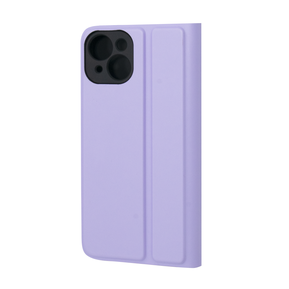 Книжка Shell Case для Iphone 14 (Light purple)-1