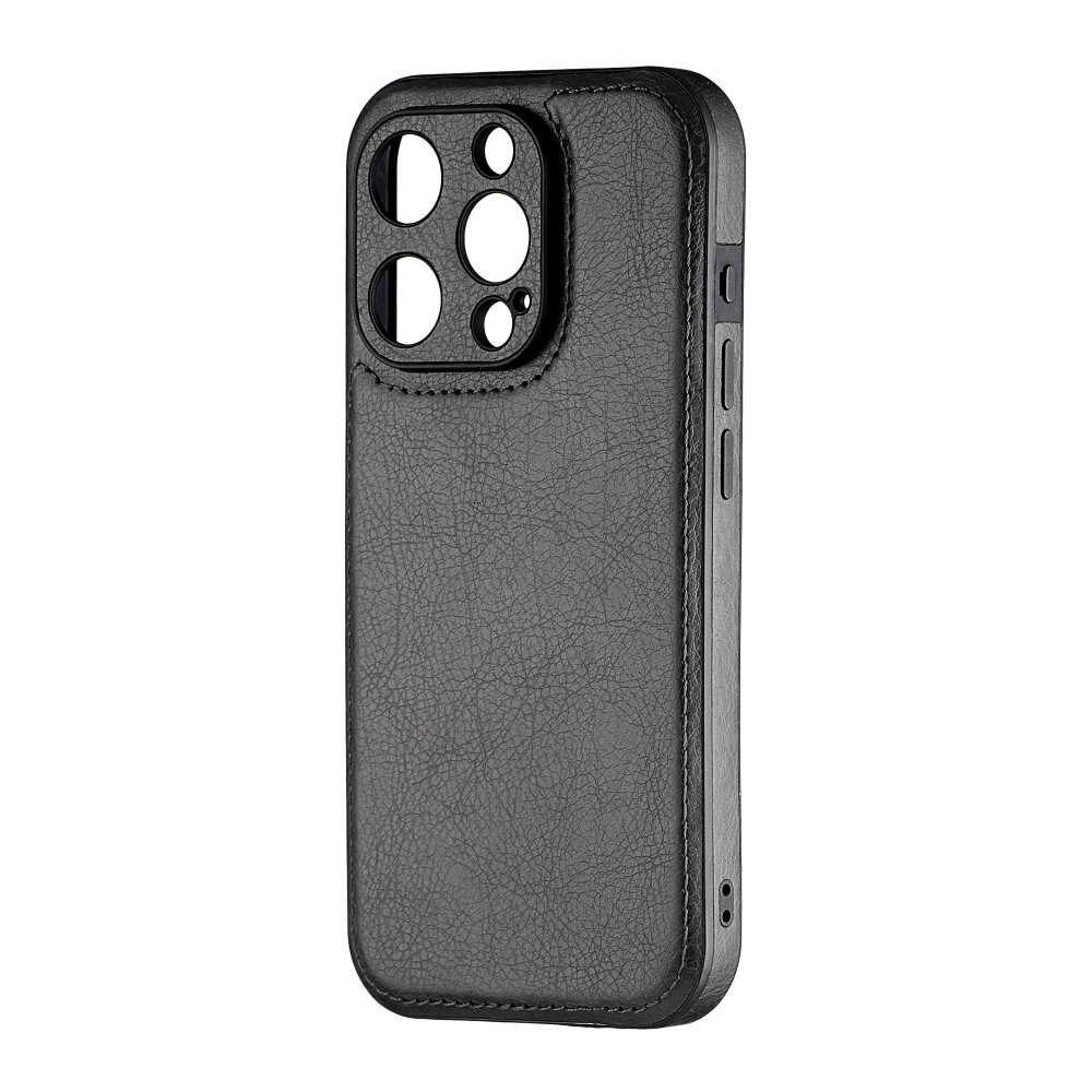 Чохол Jinduka Leather Pocket iPhone 15 Pro Black-0