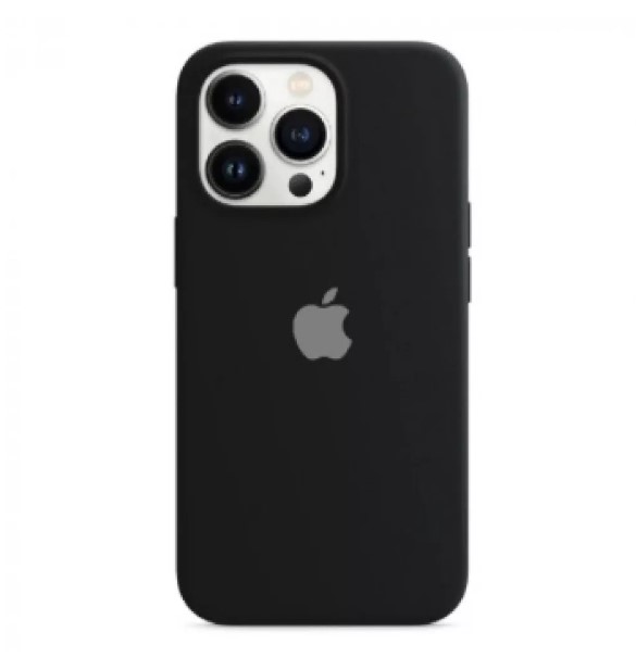 Silicone Case Full Protective (AA) для iPhone 15 Pro (Black)-0