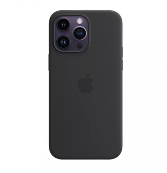 Silicone Case Full Protective (AA) для iPhone 15 Pro (Navy blue)-0