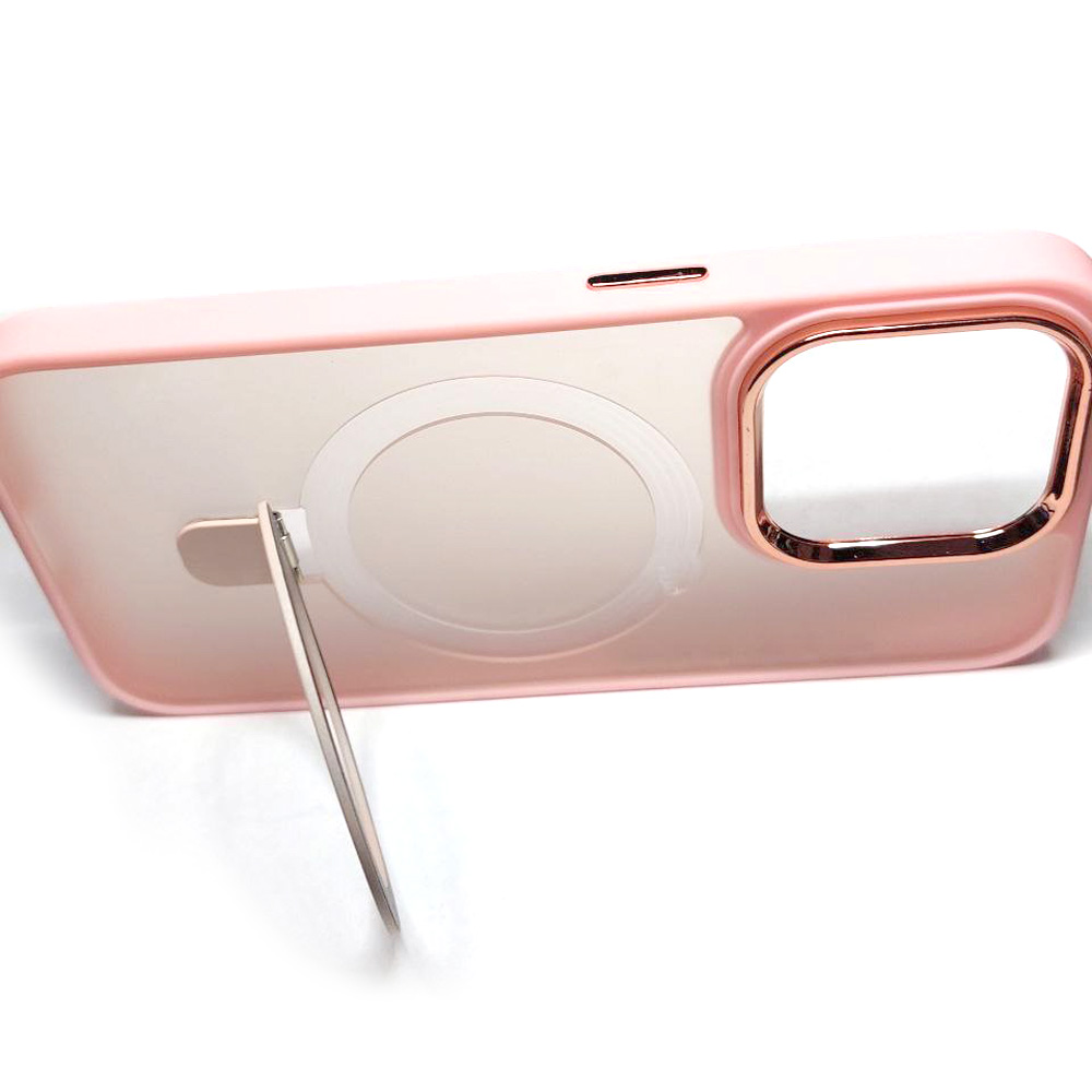 Накладка Magsave Stand для Iphone 15 Pro (Pink)-1