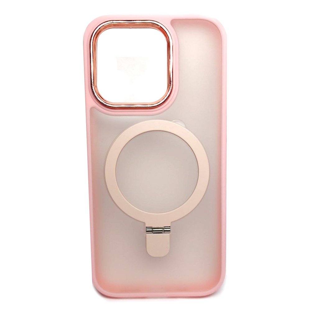 Накладка Magsave Stand для Iphone 15 Pro (Pink)-0