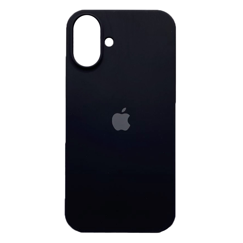 Silicone Case Full Protective (AA) для iPhone 16  (Black)-0