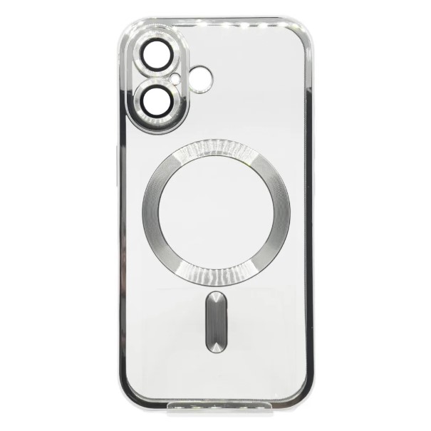 Накладка SHINING Camera MagSafe для iPhone 16 Silver-0