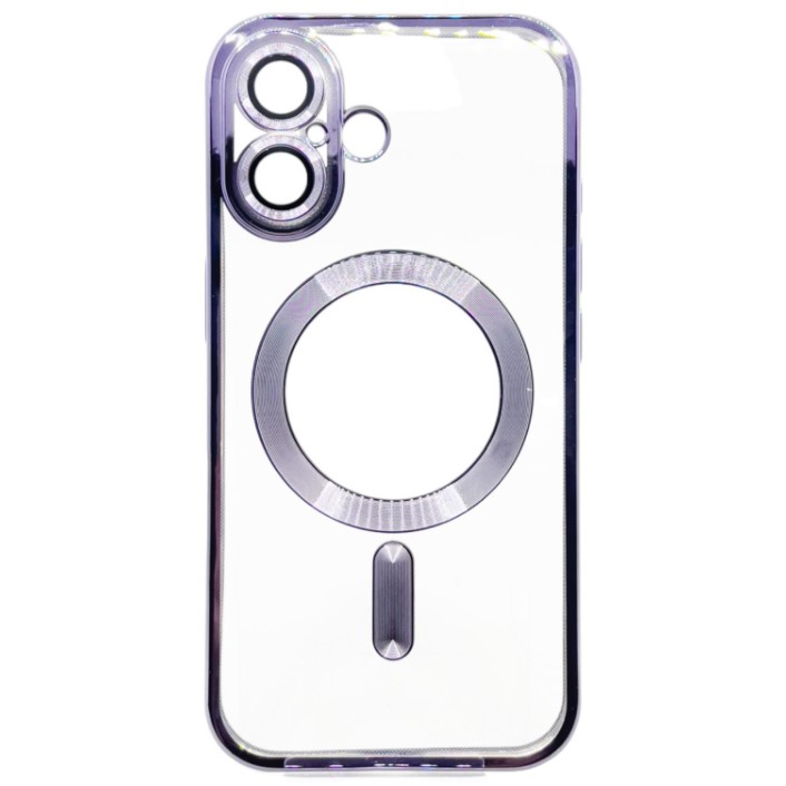 Накладка SHINING Camera MagSafe для iPhone 16 Purple-0