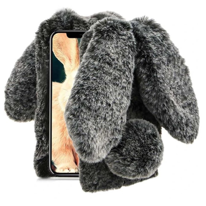 Накладка Rabbit для iPhone 16 Pro (6.3") (Grey)-4