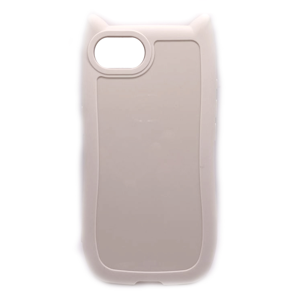 Чохол TPU Cat для iPhone 16E  (Antique White)-0