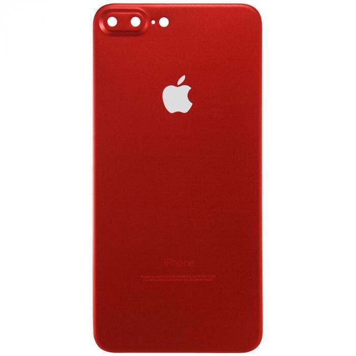 Захисне скло(NP) 4D Metal Back iPhone 6 Plus (червоний)-0