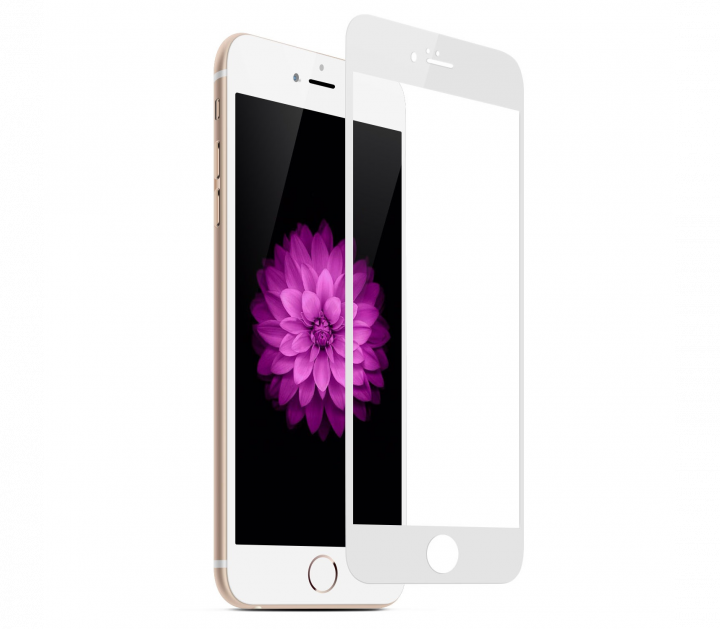 Захисне скло Full Glue PREMIUM Iphone 6 Plus white-0