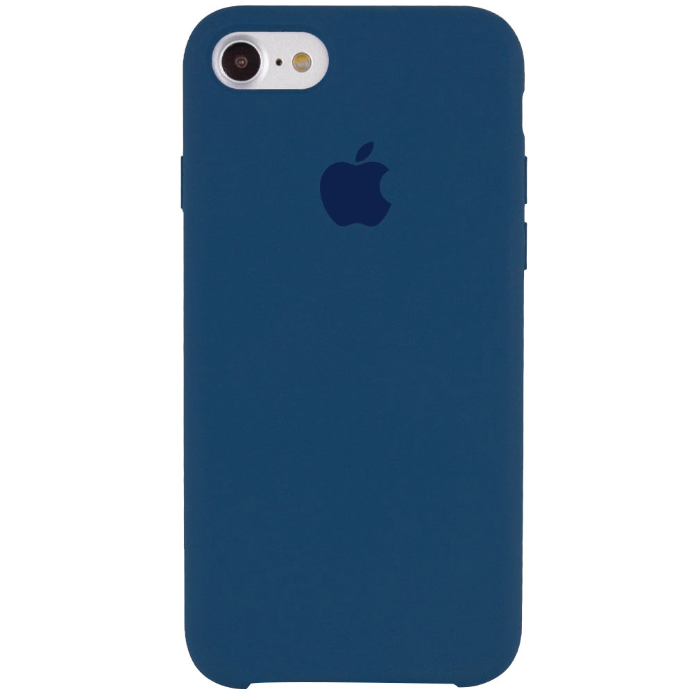 Silicone Case (AA) для iPhone 6/6s (Cosmos Blue)-0