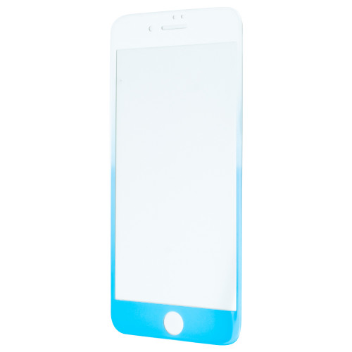 Захисне скло Rubber 3D для iPhone 6/6s (Blue)-0