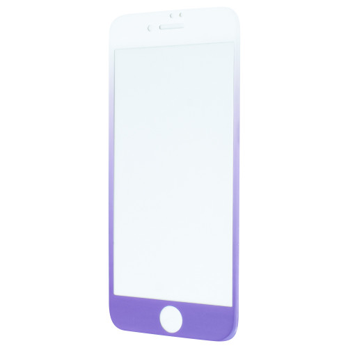 Захисне скло Rubber 3D для iPhone 6/6s (Violet)-0