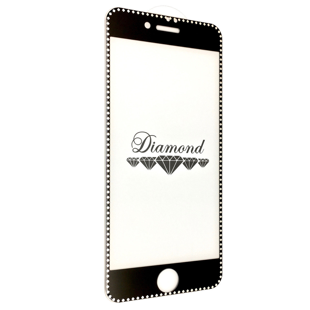 Захисне скло DK Diamond Full Glue для iPhone 6 / 6S чорне-0