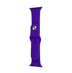 Ремінець Silicone (S) для Watch 42mm/44mm/45mm (Violet)-0