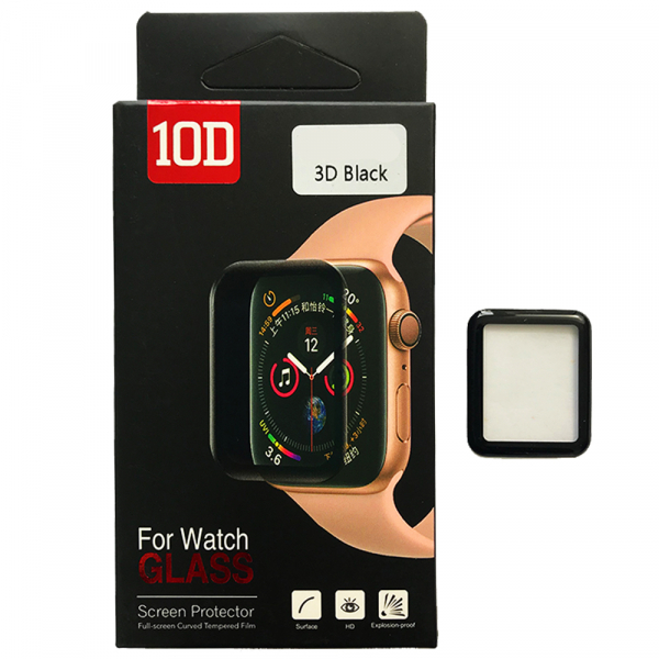 Захисна плівка10D PET+ PMMA для Apple Watch 38 mm black-0