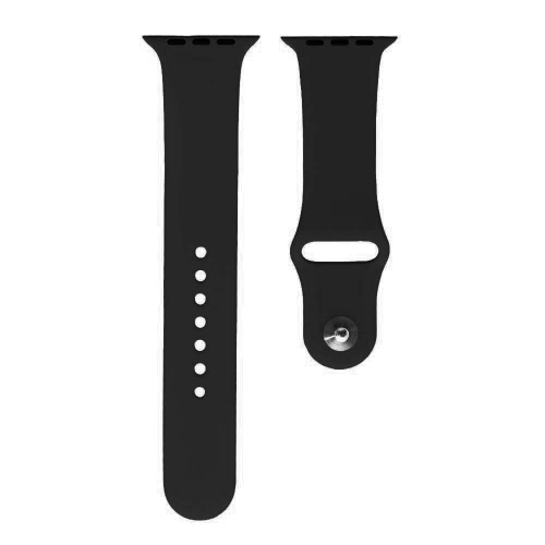 Ремінець Silicone (S) для Watch 42mm/44mm/45mm (Black)-0