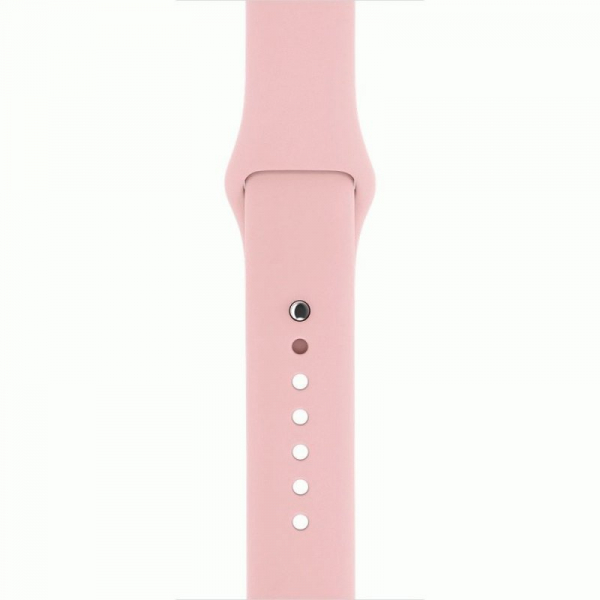 Ремінець Silicone (S) для Watch 42mm/44mm/45mm (Pink sand)-0