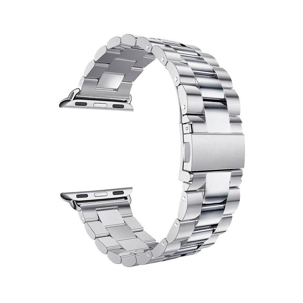 Ремінець Steel  для Apple Watch 38/40mm (Silver)-0