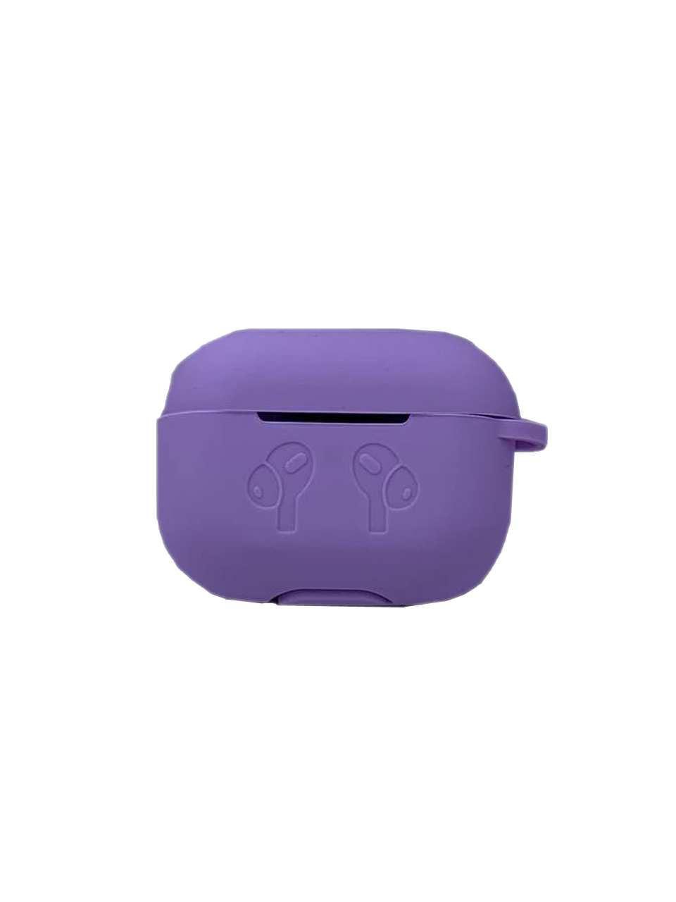 Чохол для AirPods Pro Silicone Case Logo + карабін (Dasheen)-0