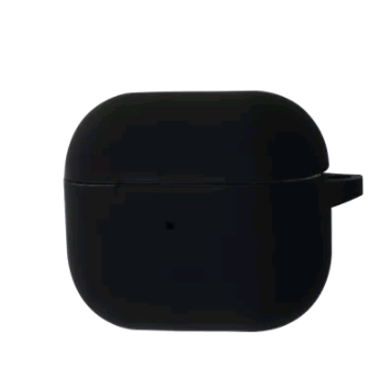 Чохол Silicone для Airpods 3 (Black)-0