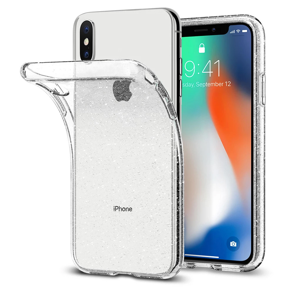 Накладка Clear Shining для iPhone X / XS (5.8") прозора-1