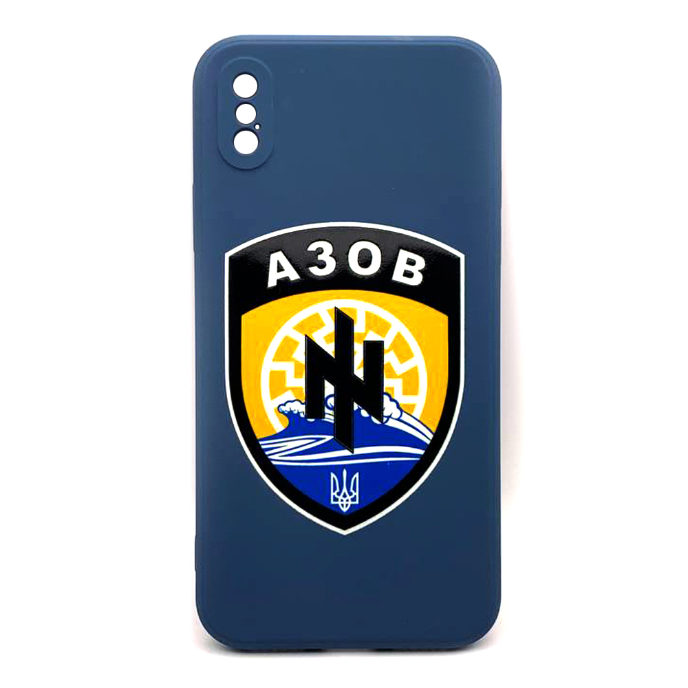 Накладка  WAVE Patriot Case для Iphone X/Xs (Azov)-0