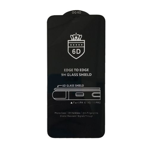 Захисне скло 6D OG Crown для IPhone X/Xs/11 Pro-0