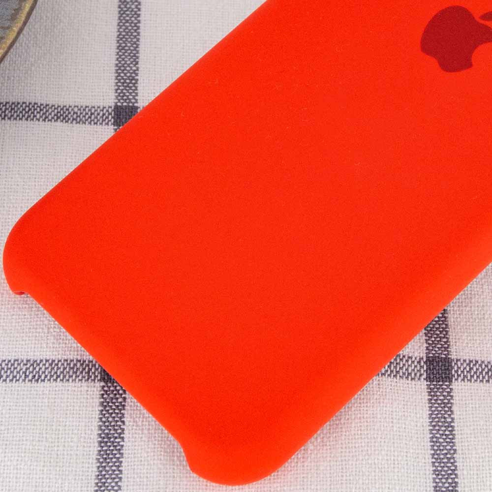 Silicone Case (AA) для iPhone XR (6.1") (Red)-1