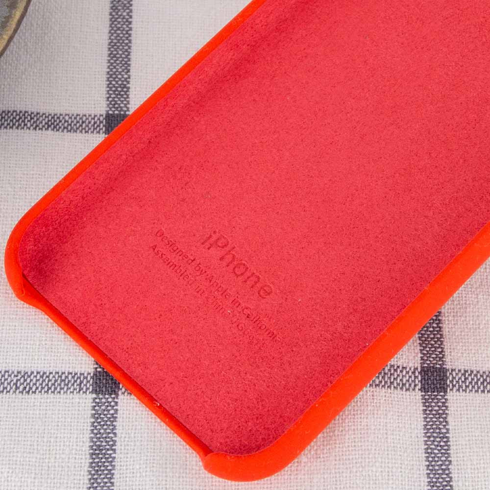 Silicone Case (AA) для iPhone XR (6.1") (Red)-2