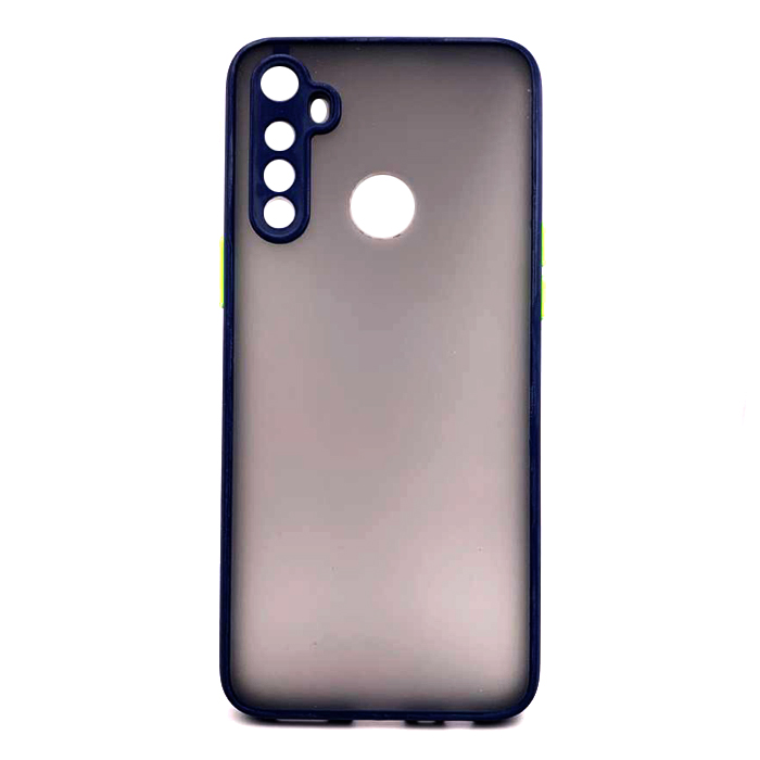 Накладка Totu Gingle Camera для Realme 5/6i/C3 Navy blue/green-0