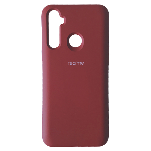 Накладка Soft Silicone Case для Realme 6i червона-0